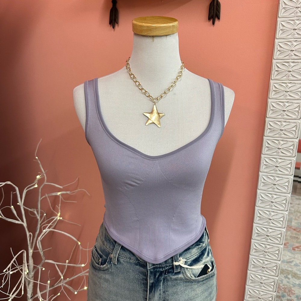 Urban Outfitters Lavender Seamless Tank
